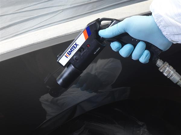 Grote foto kemtex ion gun ionisatie pistool en charger doe het zelf en verbouw verven en sierpleisters