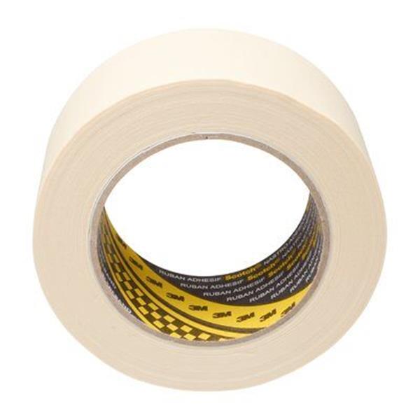 Grote foto 3m 06313 2328 scotch masking tape 24 ctn pn06313 beige 48mm x 50mtr per rol 3m 06313 doe het zelf en verbouw verven en sierpleisters