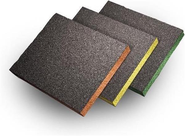 Grote foto sia 7983 handschuurspons siasponge flex pad schuurpads 98x120mm doe het zelf en verbouw verven en sierpleisters