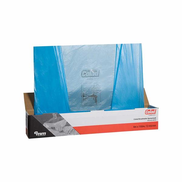 Grote foto colad dampdoorlatende folie 600 cm breed x 100 meter 12 micron 6375 6 doe het zelf en verbouw verven en sierpleisters