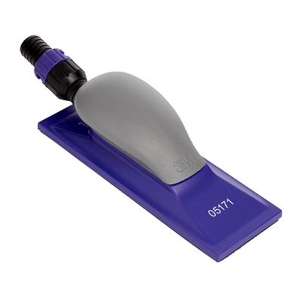Grote foto 3m 05171 hookit purple multihole handblok 70 x 198mm per stuk 3m 05171 doe het zelf en verbouw verven en sierpleisters