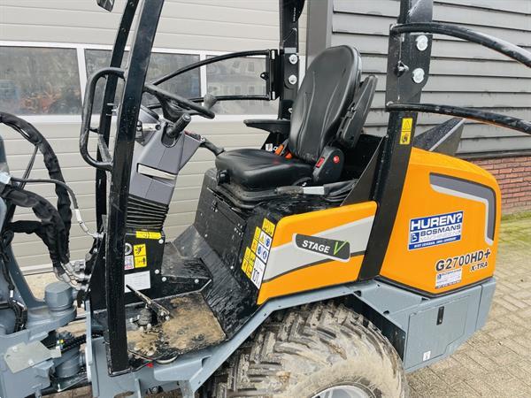 Grote foto giant g2700 hd x tra minishovel kniklader demo agrarisch shovels