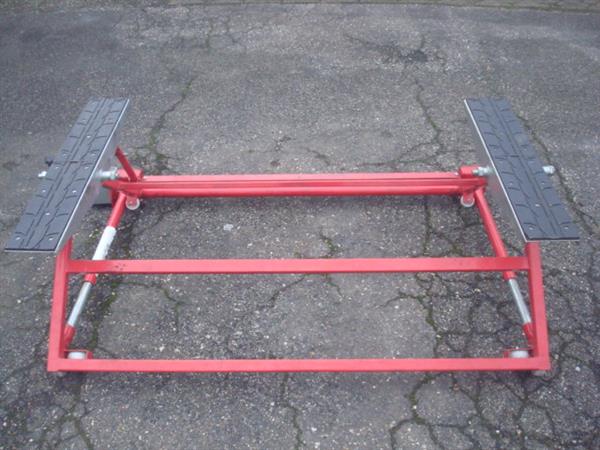 Grote foto mobiele mechanische autolift 1 5t 550mm mw tools auto diversen gereedschap