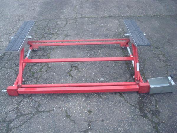 Grote foto mobiele mechanische autolift 1 5t 550mm mw tools auto diversen gereedschap
