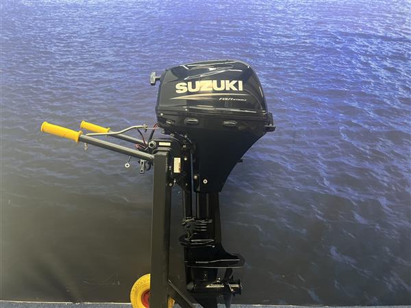 Grote foto suzuki 15 pk artnr. 2195 langstaart afstandsbediening watersport en boten buiten en binnenboordmotoren