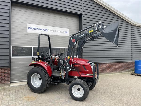 Grote foto knegt 304g2e minitractor electrisch 45pk optie frontlader agrarisch tractoren