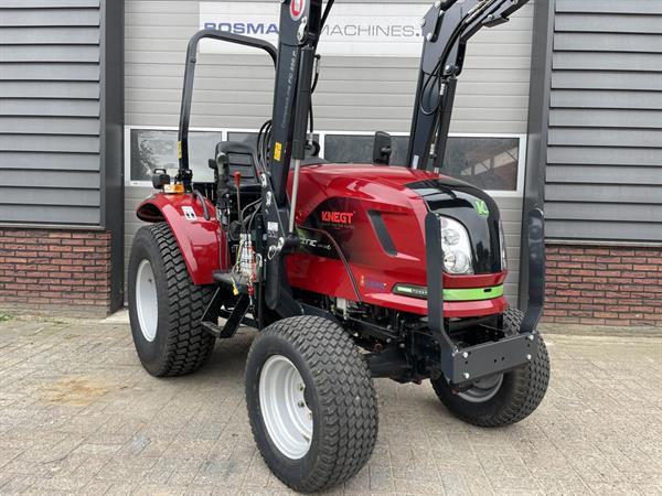 Grote foto knegt 304g2e minitractor electrisch 45pk optie frontlader agrarisch tractoren