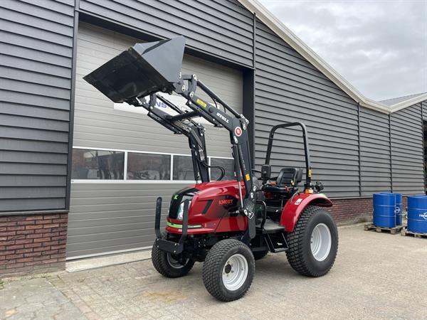 Grote foto knegt 304g2e minitractor electrisch 45pk optie frontlader agrarisch tractoren