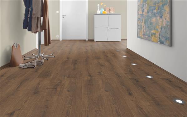 Grote foto laminaat aquawood 32 dark oak 8mm 4v doe het zelf en verbouw tegels