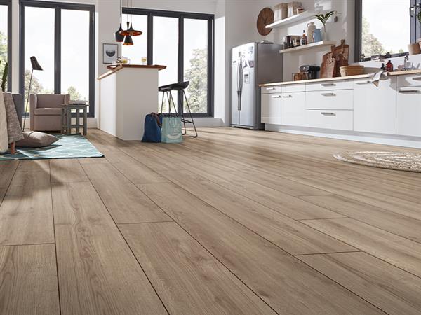 Grote foto watervast laminaat aqua24 luxor oak grey 8mm 4v doe het zelf en verbouw tegels