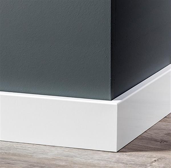 Grote foto hoge plinten wit 15x70x240mm doe het zelf en verbouw tegels