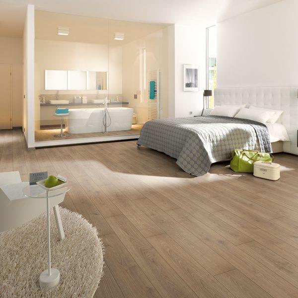 Grote foto laminaat tiger oak brown 8mm 4v doe het zelf en verbouw tegels