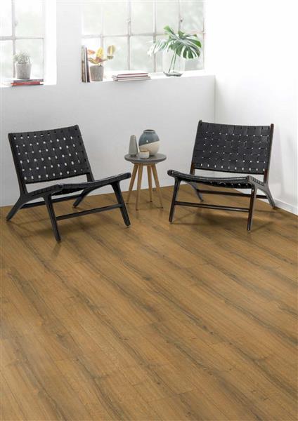 Grote foto watervast laminaat aquawood brown oak 8mm 4v doe het zelf en verbouw tegels