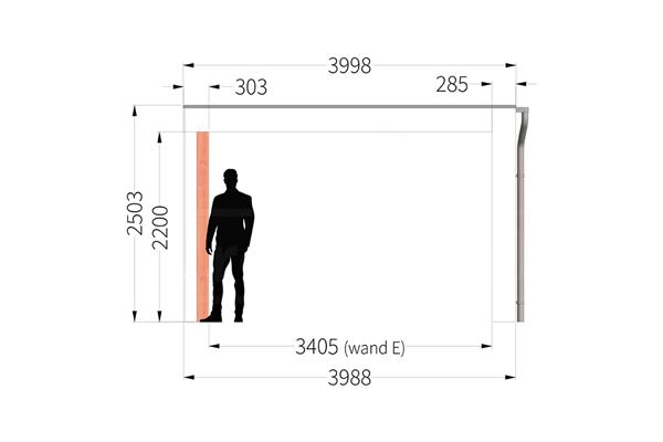 Grote foto overkapping verona type b 575 x 400 cm tuin en terras tuinhuisjes en blokhutten