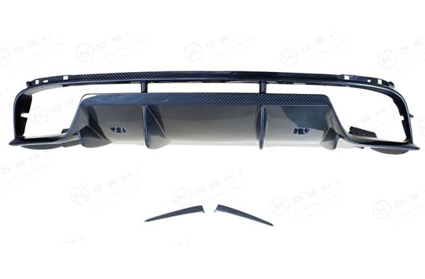 Grote foto alfa romeo giulia qv carbon fiber diffusor achterkant auto onderdelen tuning en styling