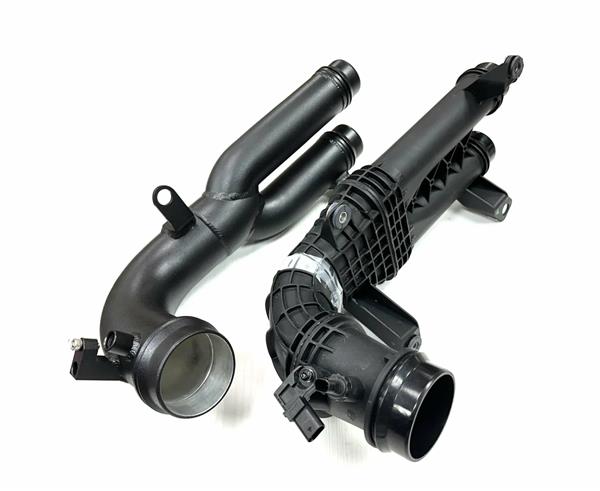 Grote foto bmw m2 g87 m3 g80 g81 m4 g82 g83 ftp charge pipe 2 in 1 auto onderdelen tuning en styling
