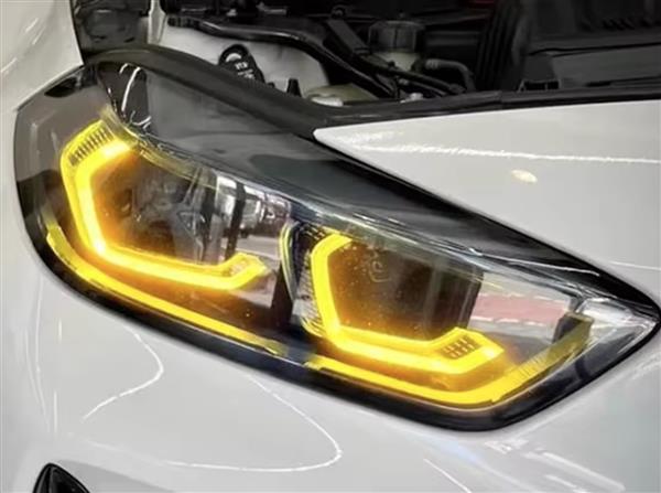 Grote foto bmw f40 1 serie f44 2 serie gele csl drl angel eyes modules auto onderdelen tuning en styling