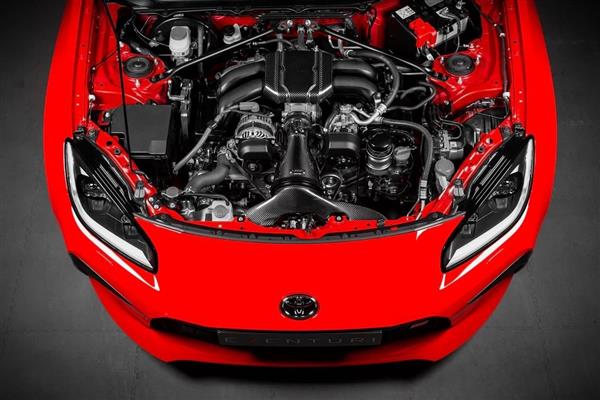 Grote foto toyota gr86 eventuri carbon motor plaat cover afdekking auto onderdelen tuning en styling