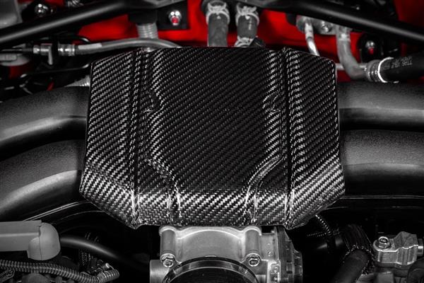 Grote foto toyota gr86 eventuri carbon motor plaat cover afdekking auto onderdelen tuning en styling
