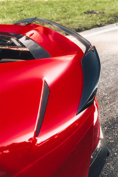 Grote foto ferrari 812 superfast carbon kofferbak spoiler lip auto onderdelen tuning en styling