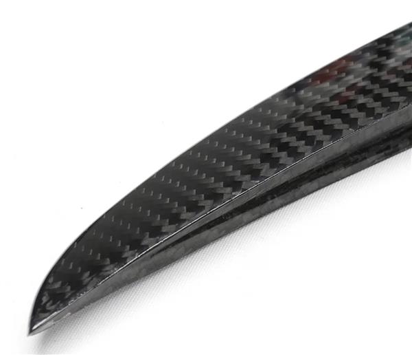 Grote foto tesla model 3 facelift carbon kofferbak spoiler lip auto onderdelen tuning en styling
