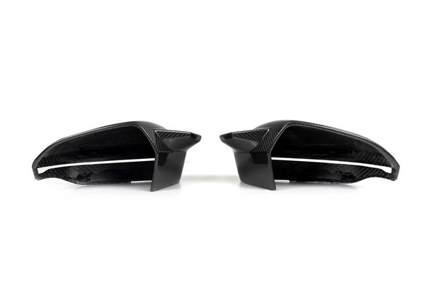 Grote foto bmw g90 m5 g99 m5 i5 m60 set carbon spiegelkappen auto onderdelen tuning en styling