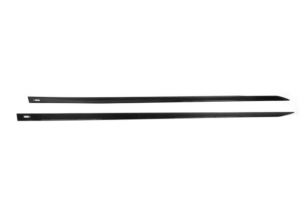 Grote foto bmw 5 serie g60 g61 i5 mpe carbon side skirt extensions auto onderdelen tuning en styling
