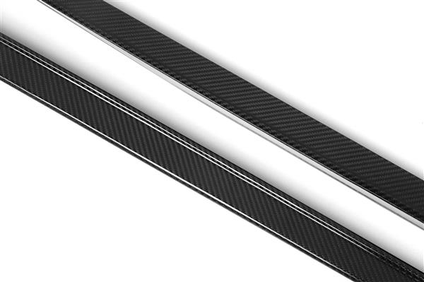 Grote foto bmw 5 serie g60 g61 i5 mpe carbon side skirt extensions auto onderdelen tuning en styling