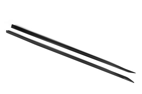 Grote foto bmw 5 serie g60 g61 i5 mpe carbon side skirt extensions auto onderdelen tuning en styling
