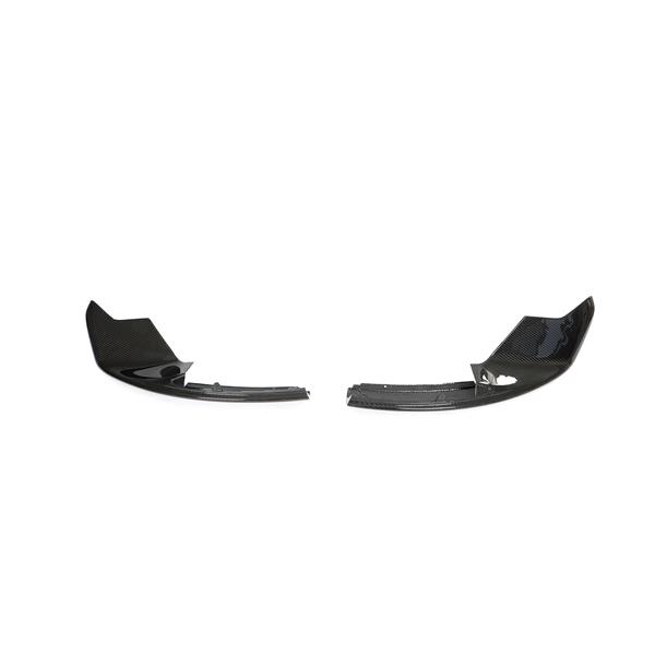 Grote foto dit betreft een mclaren 570s 570gt carbon voorbumper splitter inlay set auto onderdelen tuning en styling