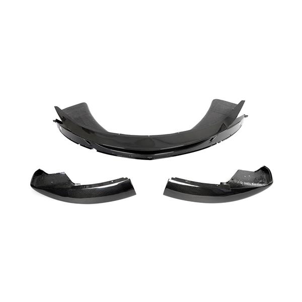 Grote foto dit betreft een mclaren 570s 570gt carbon voorbumper splitter inlay set auto onderdelen tuning en styling
