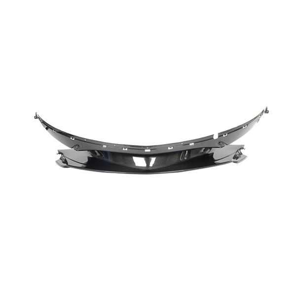 Grote foto dit betreft een mclaren 570s 570gt carbon voorbumper splitter inlay set auto onderdelen tuning en styling