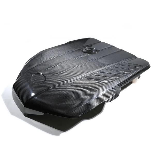 Grote foto dit betreft een toyota supra a90 carbon motor cover plaat auto onderdelen tuning en styling