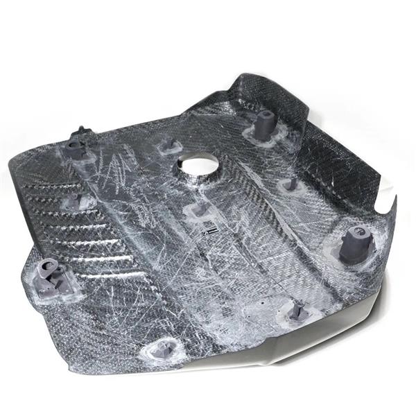 Grote foto dit betreft een toyota supra a90 carbon motor cover plaat auto onderdelen tuning en styling
