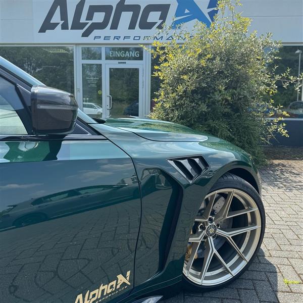 Grote foto dit betreft een set bmw g80 g81 m3 g82 g83 m4 carbon alpha n spatborden auto onderdelen tuning en styling
