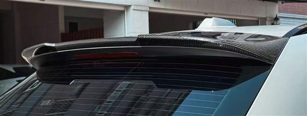 Grote foto dit betreft een bmw g21 g81 m3 touring carbon dak spoiler auto onderdelen tuning en styling