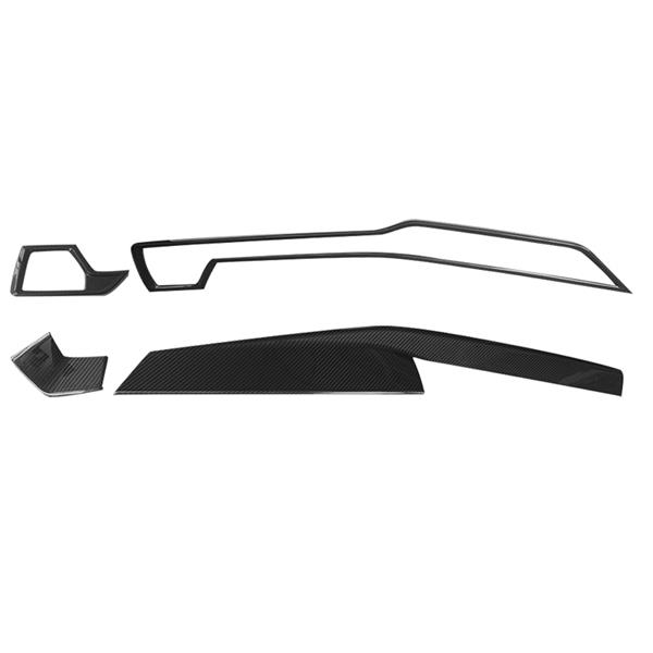 Grote foto bmw g05 x5 g06 x6 lci facelift carbon interieur lijsten cover set auto onderdelen tuning en styling