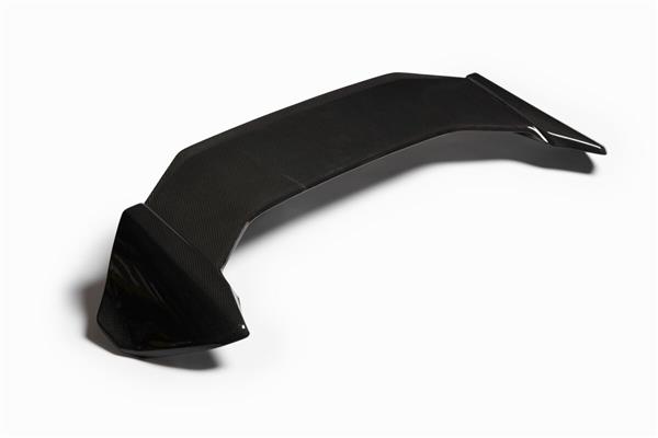 Grote foto dit betreft een ferrari purosangue carbon kofferbak dak spoiler lip auto onderdelen tuning en styling