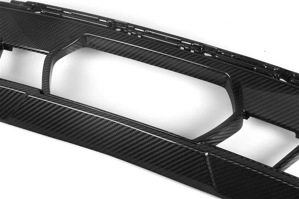 Grote foto dit betreft een bmw g05 x5 facelift lci carbon onder voor bumper grill auto onderdelen tuning en styling