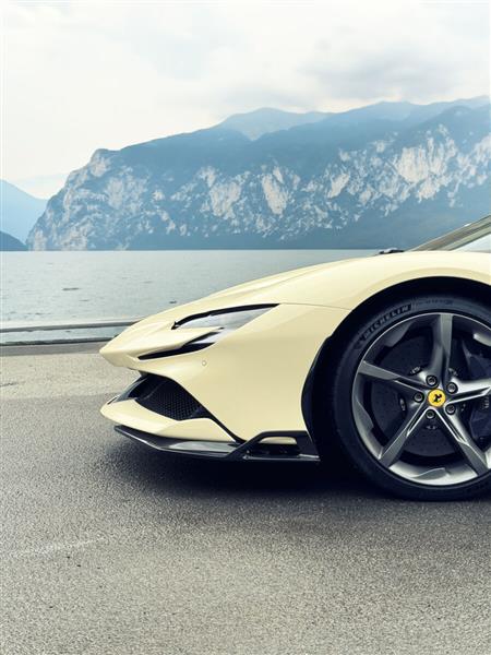 Grote foto ferrari sf90 carbon voor bumper splitter auto onderdelen tuning en styling