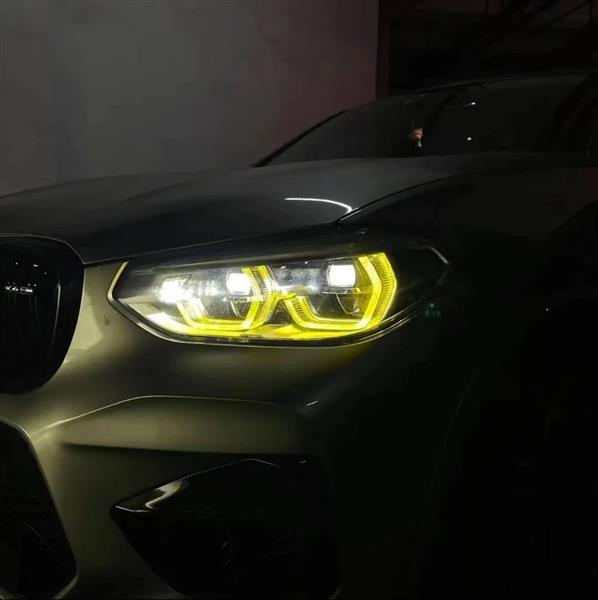 Grote foto bmw g01 x3 g02 x4 f97 x3m f98 x4m gele drl lamp module auto onderdelen tuning en styling
