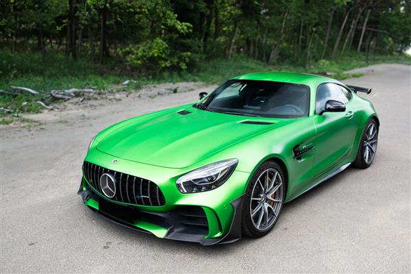 Grote foto mercedes amg gt r carbon voorbumper splitter canards voorlip auto onderdelen tuning en styling