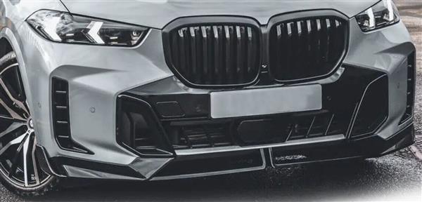 Grote foto bmw g05 x5 facelift lci carbon voorlip splitter auto onderdelen tuning en styling