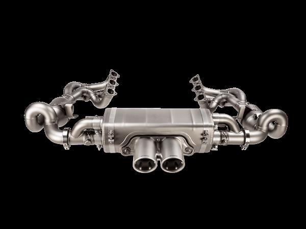 Grote foto akrapovic porsche 911 992 gt3rs uitlaat demper catback auto onderdelen tuning en styling