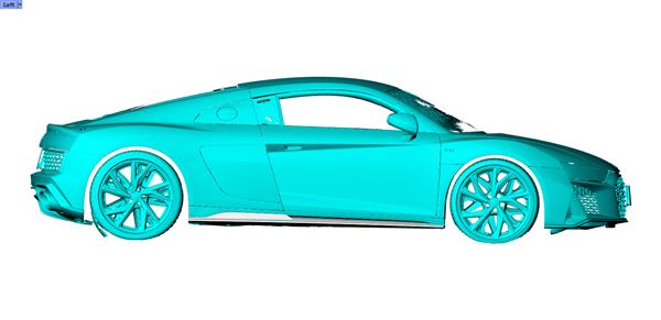 Grote foto audi r8 v10 facelift 2019 carbon side skirt extensions auto onderdelen tuning en styling