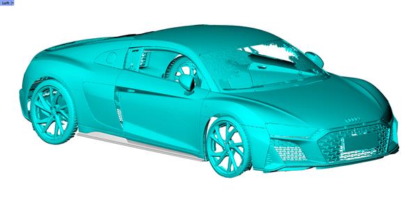 Grote foto audi r8 v10 facelift 2019 carbon side skirt extensions auto onderdelen tuning en styling