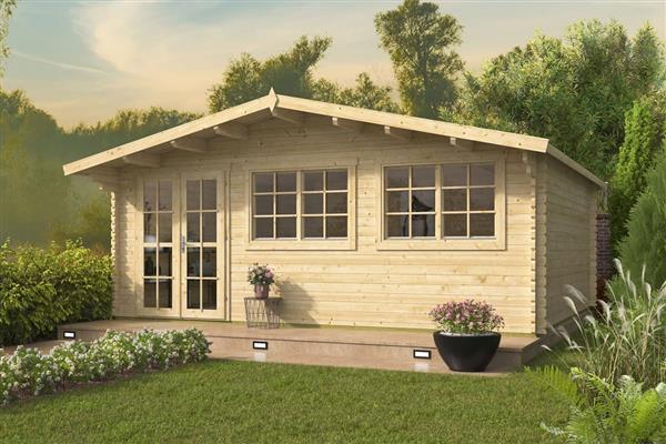 Grote foto blokhut tova tuin en terras tuinhuisjes en blokhutten