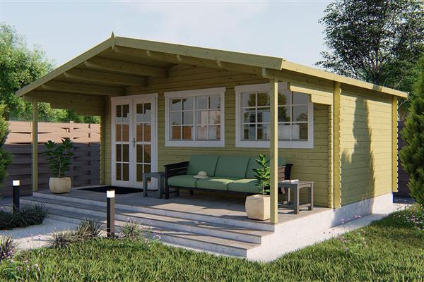 Grote foto blokhut pinkus tuin en terras tuinhuisjes en blokhutten