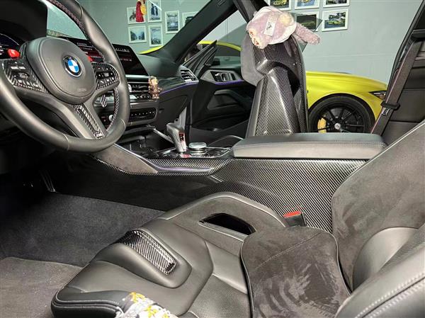 Grote foto bmw g80 g81 g82 g87 m2 m3 m4 carbon middelconsole zijkant kappen auto onderdelen tuning en styling
