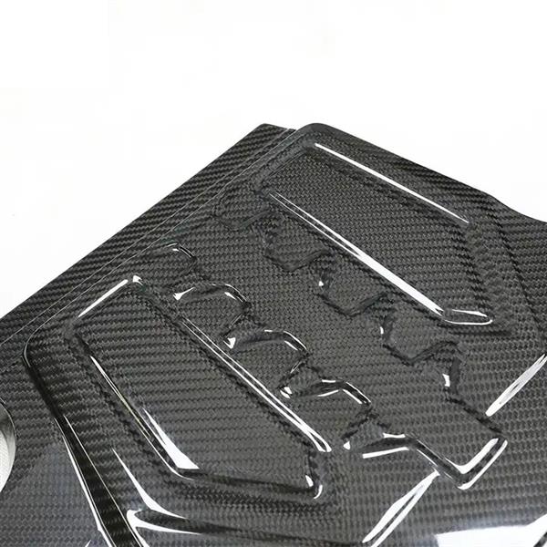 Grote foto bmw m5 f90 m8 f91 f92 f93 carbon motor plaat cover auto onderdelen tuning en styling